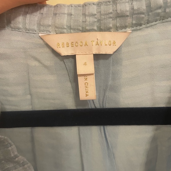 Rebecca Taylor puff sleeve bubble hem dress - Picture 16 of 16